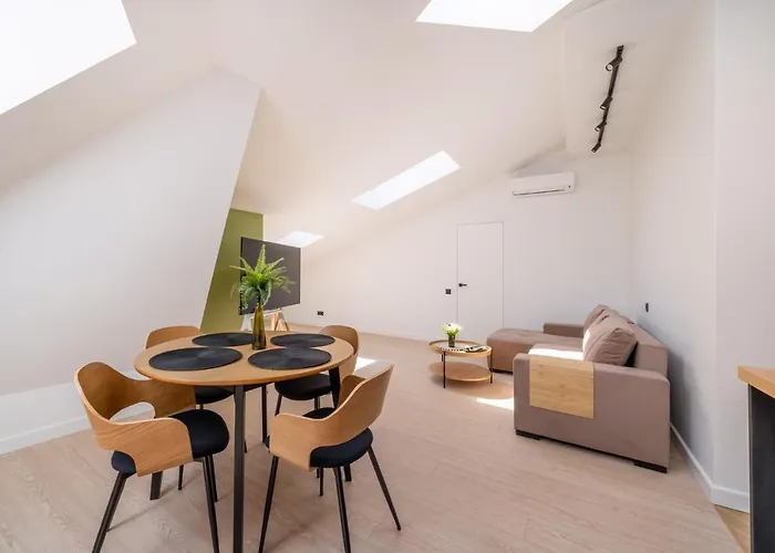 Spacious Mansard In The Old Town Daire *